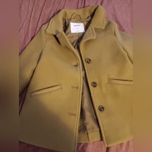 nwot dressy tan 3t peacoat old navy